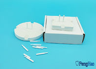 Округлая форма керамических/фарфора сота включения подноса для зубоврачебной лаборатории