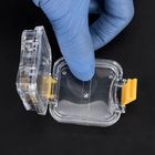 Лаборатория пластикового материала зубоврачебная оборудует ящик для хранения Дентуре случая стопорного устройства зуба мембраны