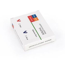 Цвет зубоврачебного отчетливо произнося бумажного твердого материала формы прямо/у голубой/красный