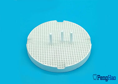 Округлая форма керамических/фарфора сота включения подноса для зубоврачебной лаборатории